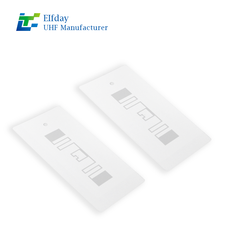 Garment RFID Textile Tag Ultra High Frequency RFID Garment Tracking Smart Tag 110*55mm